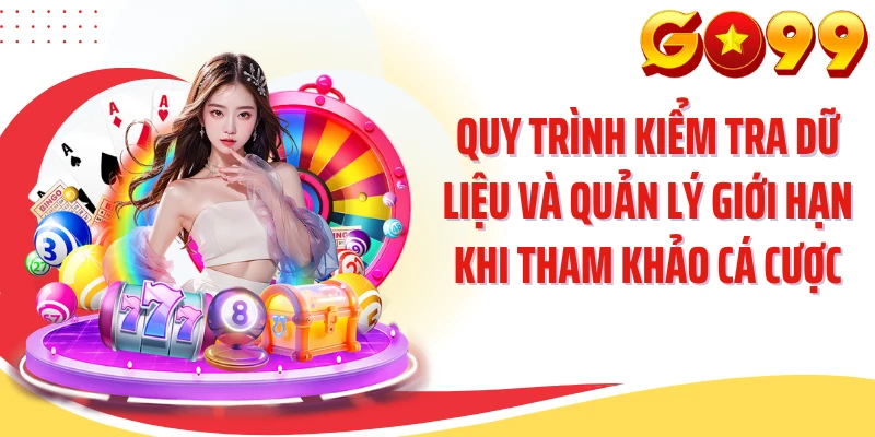 Quy trình kiểm tra dữ liệu và quản lý giới hạn khi tham khảo cá cược